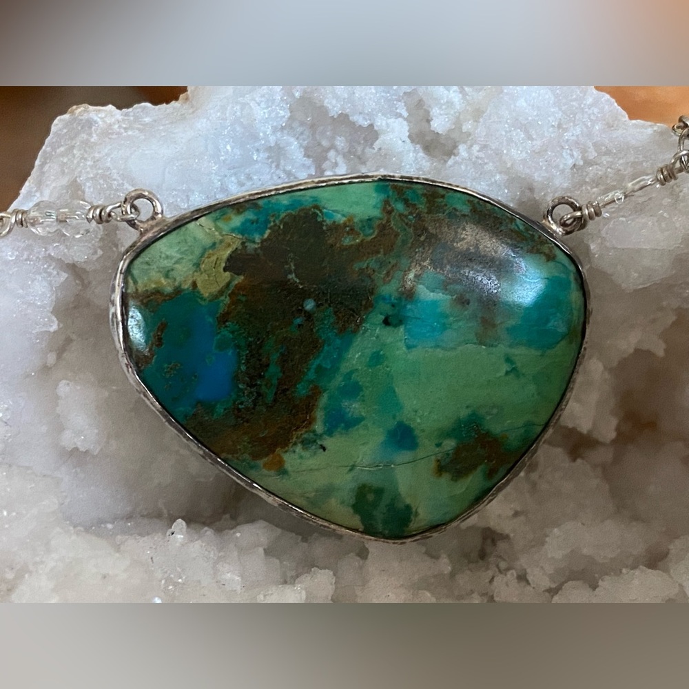 Bahgsu Jewels Cactus Chrysocolla Necklace